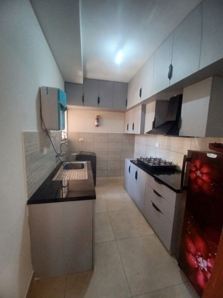 Kitchen, bhartiya-nikoo-homes 2 Bedroom 1250 Sq.Ft. Apartment In Thanisandra Main Road Bangalore 10341800