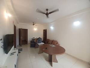 Team Area in 2 BHK Apartment at Bhartiya Nikoo Homes, Thanisandra Main Road – for Rent