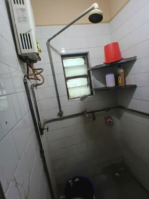 Bathroom in 1 BHK Apartment at Naupada – for Rent