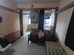 Living Room in 1 BHK Apartment at Naupada – for Rent