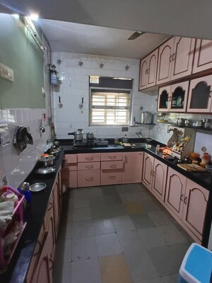 Kitchen in 1 BHK Apartment at Naupada – for Rent