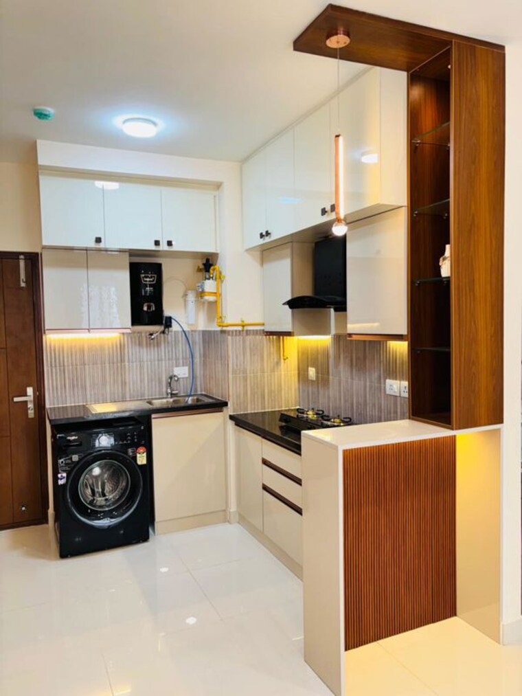 Kitchen, brigade-cornerstone-utopia 1 RK 605 Sq.Ft. Apartment In Varthur Bangalore 10341813