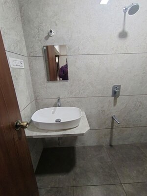 Bathroom in 3 BHK Apartment at A R Vintage, Chembur – for Rent