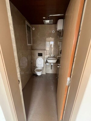 Attached Bathroom in 2.5 BHK Apartment at Padmanabh Ashirwad CHS, Panch Pakhadi – for Rent