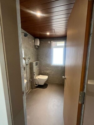 Bathroom in 2.5 BHK Apartment at Padmanabh Ashirwad CHS, Panch Pakhadi – for Rent