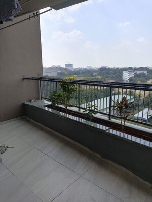 Balcony in 3 BHK Apartment at CSK Skyscape, Mamidpally – for Rent