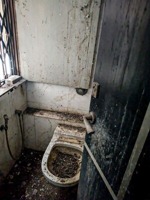 Bathroom in  Office Space at Sanpada – for Sale