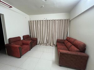 Living Room in 1 BHK Apartment at Paranjape Blue Ridge, Hinjewadi – for Rent