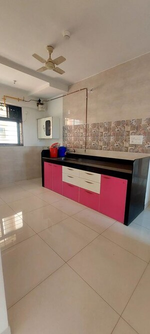 Kitchen in 2.5 BHK Apartment at Nanded Kalashree, State Bank Nagar – for Rent