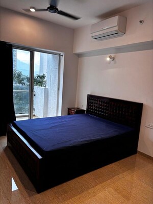 Bedroom in Studio Apartment at Lodha Belmondo, Gahunje – for Rent