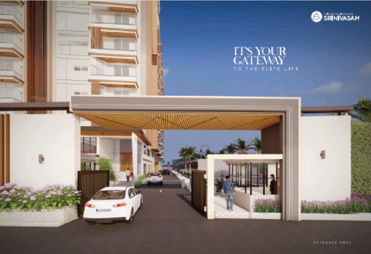  Parking, srinivasam-apartment 2 Bedroom 1180 Sq.Ft. Apartment In Miyapur Hyderabad 10342024