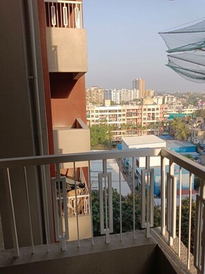 Balcony in 2 BHK Apartment at SPB Palaash Aayush, Chinchwad – for Rent