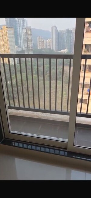 Balcony in 1 BHK Apartment at Piramal  Vaikunth Cluster 4, Balkum Pada – for Rent