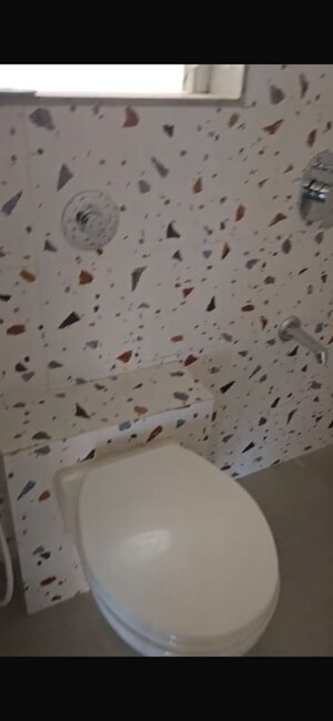 Bathroom in 1 BHK Apartment at Piramal  Vaikunth Cluster 4, Balkum Pada – for Rent