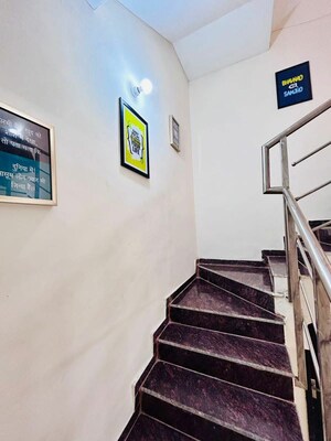 Staircase in 3 BHK Villa at Amrapali Dream Valley, Tech Zone 4 Greater Noida – for Rent