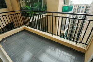 Balcony in 2 BHK Apartment at Exotica Dreamville, Sector 16c Greater Noida – for Rent