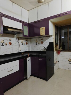 Kitchen in 1 BHK Apartment at Lok Milan, Chandivali – for Rent