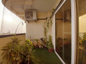 Balcony in 2 BHK Builder Floor at Shakti Khand – for Rent