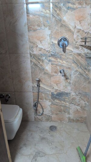 Bathroom in 4 BHK Apartment at Jan Vikas CGHS, Sector 19 Dwarka – for Rent