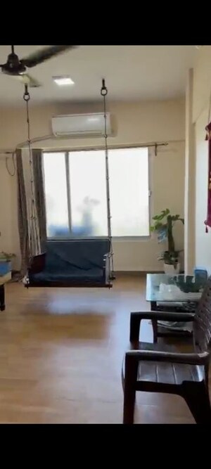 Living Room in 3 BHK Apartment at Rutu Park Majiwada, Thane West – for Rent