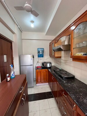 Kitchen in 3 BHK Apartment at Ansal Sushant Estate, Sector 52 – for Rent