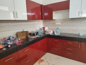 Kitchen in 2 BHK Apartment at Akash Enclave, Vrindavan Yojna – for Rent