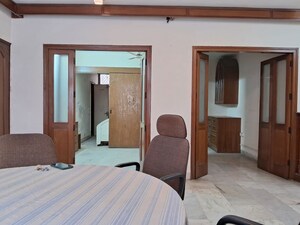 Bedroom in 4 BHK Builder Floor at Chirag Enclave – for Sale