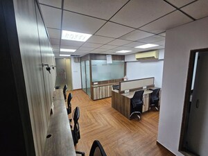Team Area in  Office Space at Arha Omega Business Park, Wagle Industrial Estate – for Rent