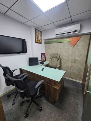 Team Area in  Office Space at Arha Omega Business Park, Wagle Industrial Estate – for Rent