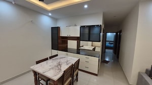 Dining area in 3 BHK Apartment at Meridian Park At The Prestige City, Sarjapur Road – for Rent