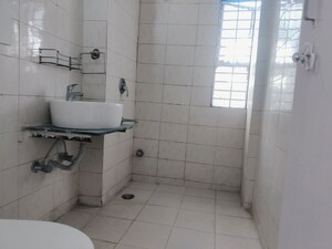 Bathroom in 3 BHK Apartment at Vasant Kunj – for Rent