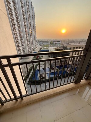 Balcony in 3 BHK Apartment at Eldeco Live By The Greens, Sector 150 – for Rent