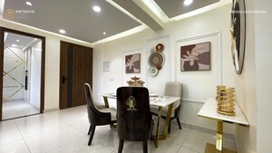 Dining area in 3 BHK Apartment at The Suman Marvelous, Ramgarh Bhudda – for Sale