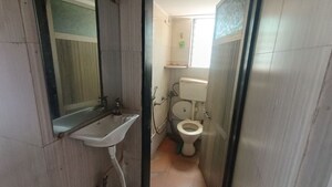 Bathroom in 1 BHK Apartment at Aban Park, Dhokali – for Rent