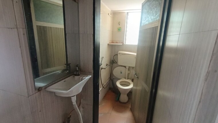Bathroom, aban-park 1 Bedroom 400 Sq.Ft. Apartment In Dhokali Thane 10342450