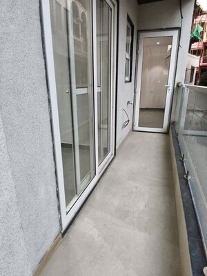 Balcony in 3 BHK Builder Floor at Saket – for Rent