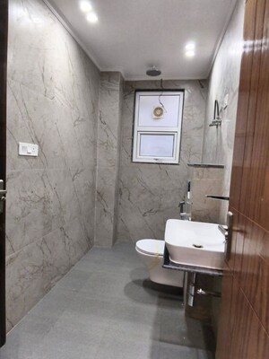 Bathroom in 3 BHK Builder Floor at Saket – for Rent
