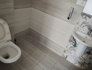 Bathroom in 3 BHK Apartment at Fresh Living Apartments, Madhapur – for Rent