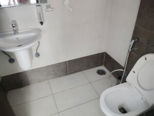 Bathroom in 3 BHK Apartment at Fresh Living Apartments, Madhapur – for Rent