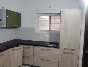 Kitchen in 3 BHK Apartment at Fresh Living Apartments, Madhapur – for Rent