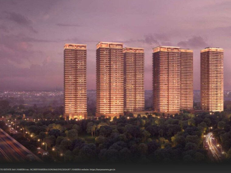 Exterior View, central-park-ii-bellevue 3 Bedroom 2350 Sq.Ft. Apartment In Sector 48 Gurgaon 10338965