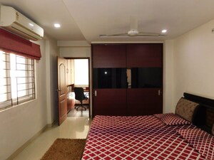 Bedroom in 3 BHK Apartment at Tranquil Towers, Kondapur – for Sale