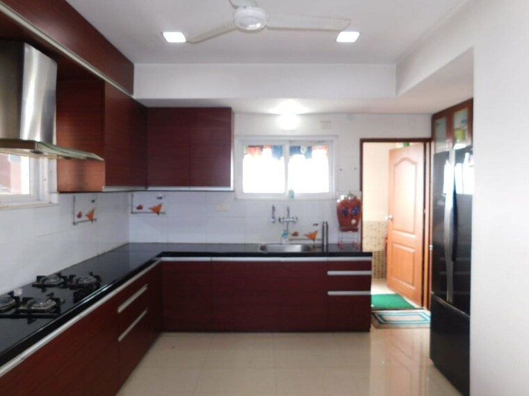 Kitchen, tranquil-towers 3 Bedroom 2800 Sq.Ft. Apartment In Kondapur Hyderabad 10342507