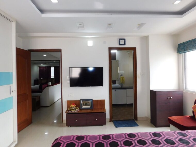 Bedroom, tranquil-towers 3 Bedroom 2800 Sq.Ft. Apartment In Kondapur Hyderabad 10342507