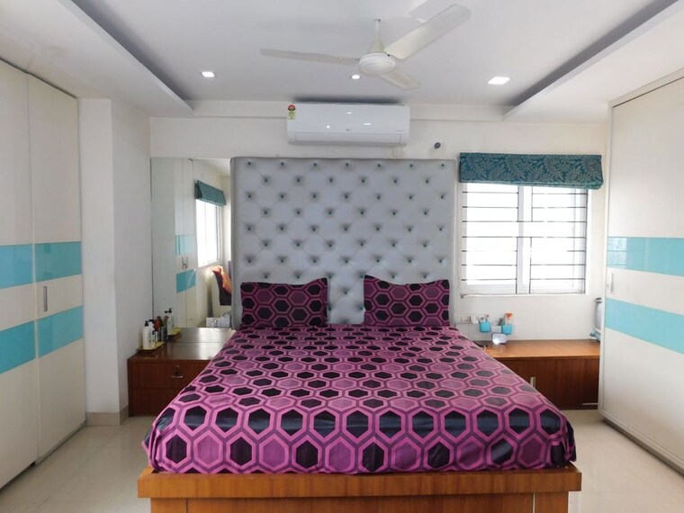 Bedroom, tranquil-towers 3 Bedroom 2800 Sq.Ft. Apartment In Kondapur Hyderabad 10342507