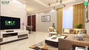 Living Room in 3 BHK Apartment at Signature Global Golf Greens, Sector 79 – for Sale