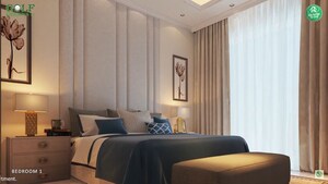 Living Room in 3 BHK Apartment at Signature Global Golf Greens, Sector 79 – for Sale
