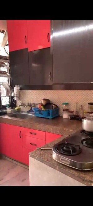 Kitchen in 2 BHK Builder Floor at Rampuri – for Rent