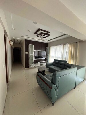 Living Room in 3.5 BHK Apartment at Amanora Ascent Towers, Hadapsar – for Rent