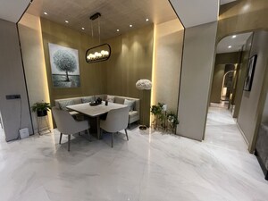 Dining area in 3 BHK Apartment at Arvind Kinjal Tower, Byculla West – for Sale